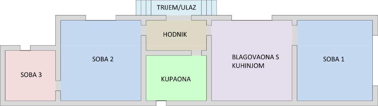 Apartman Excellent - Kuca Za Odmor U Zupanji -Natkriveno Parkirno Mjesto زوبانيا المظهر الخارجي الصورة